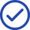 OGI Icon - A blue tick in a blue circle